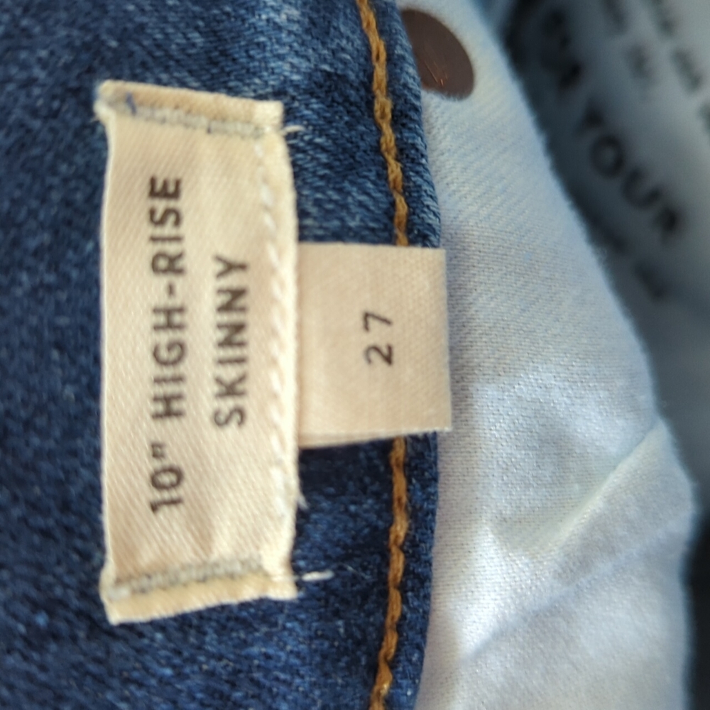Madewell 10" High Rise Skinny Jeans - Picture 12 of 16